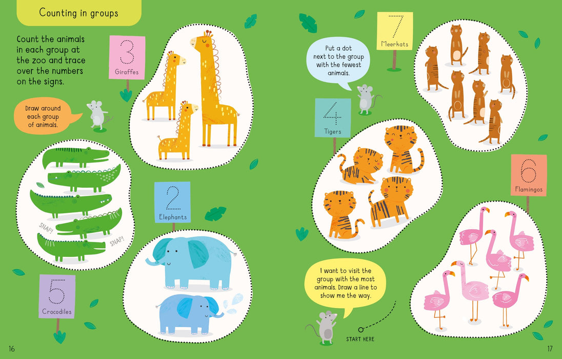 Usborne Get Ready for School Activity Book