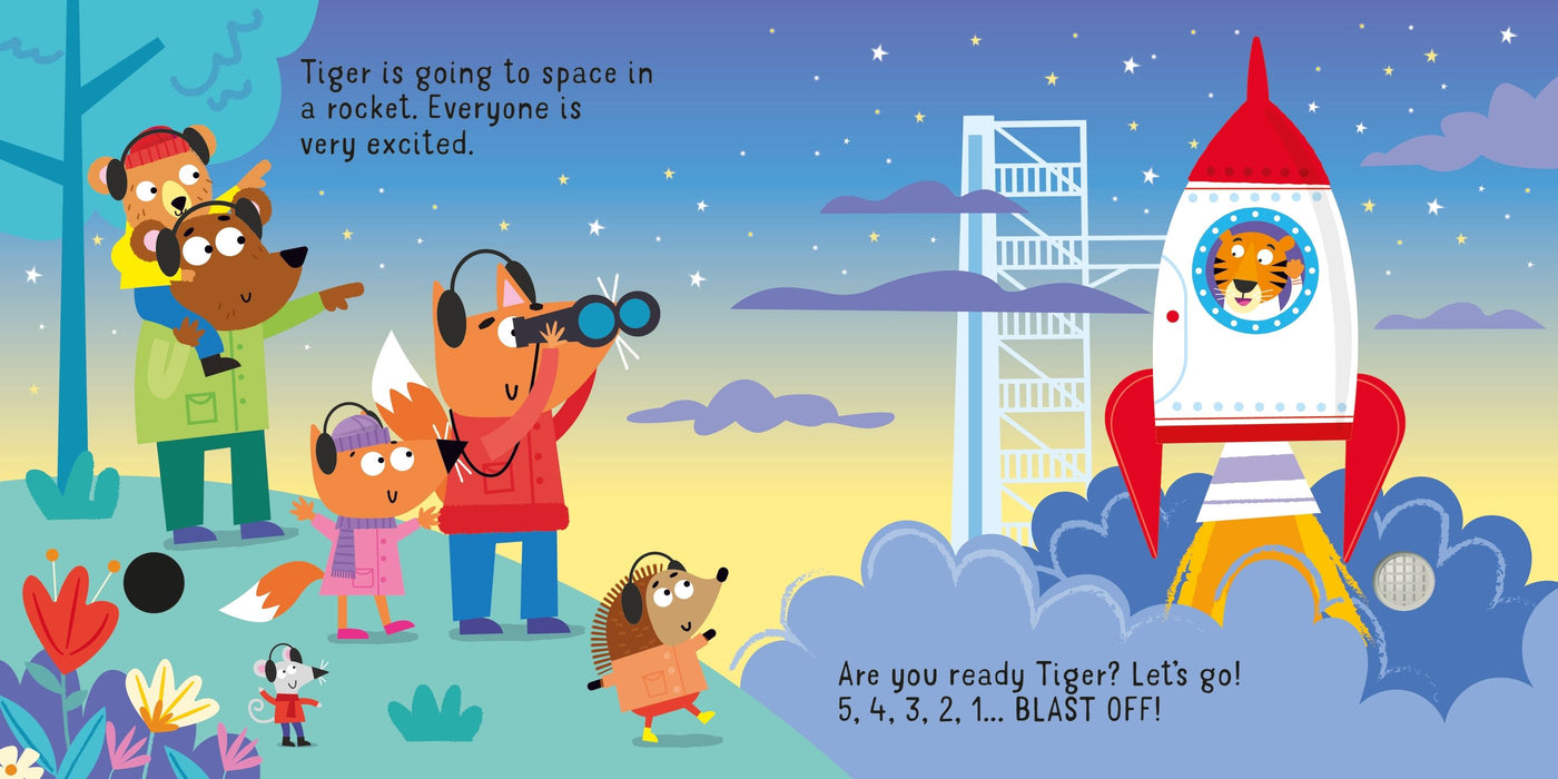 Usborne Let's Go On A Spaceship Sound Book