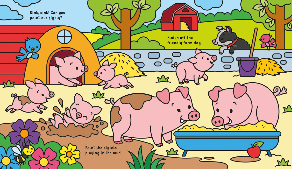 Usborne Magic Colour Farm