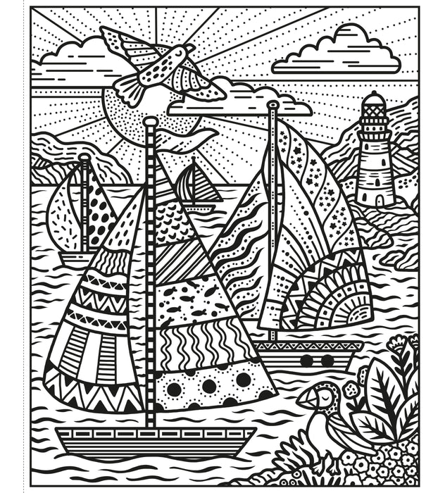 Usborne Seashore Magic Painting Book