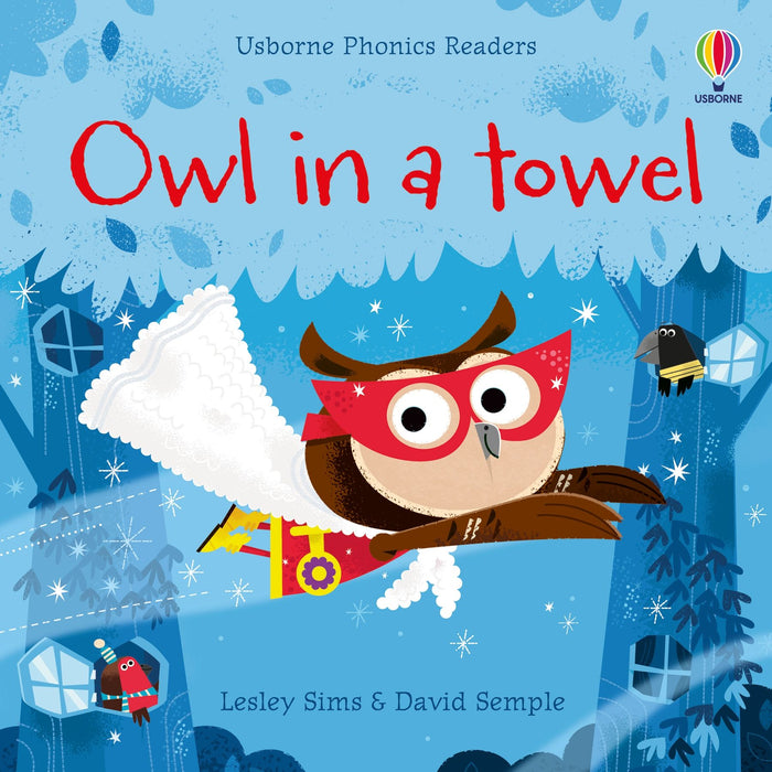 Usborne Owl In A Towel Phonics Book