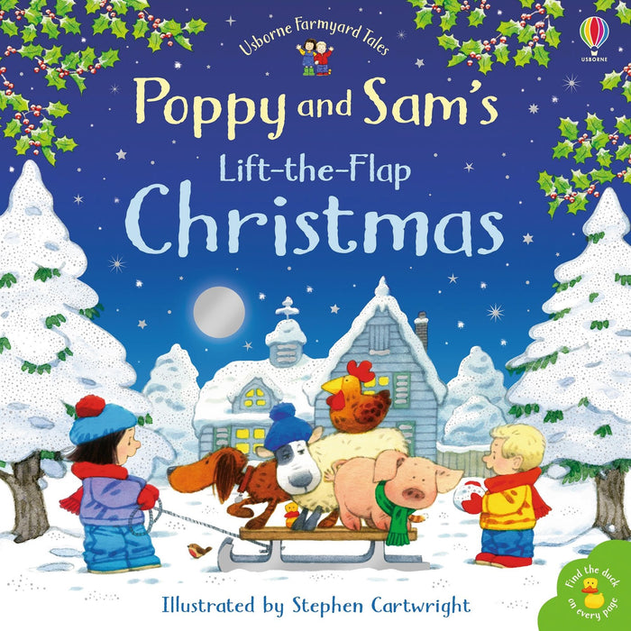 Usborne Poppy And Sam's Lift-The-Flap Christmas