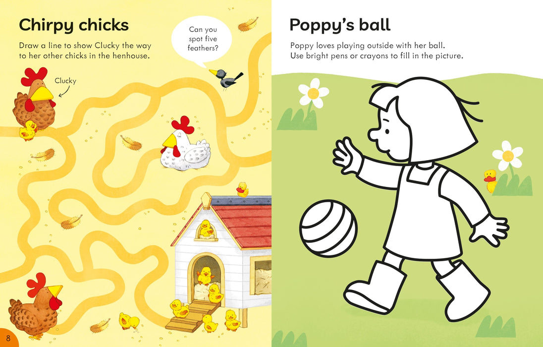 Usborne Poppy And Sam's Big Activity Book