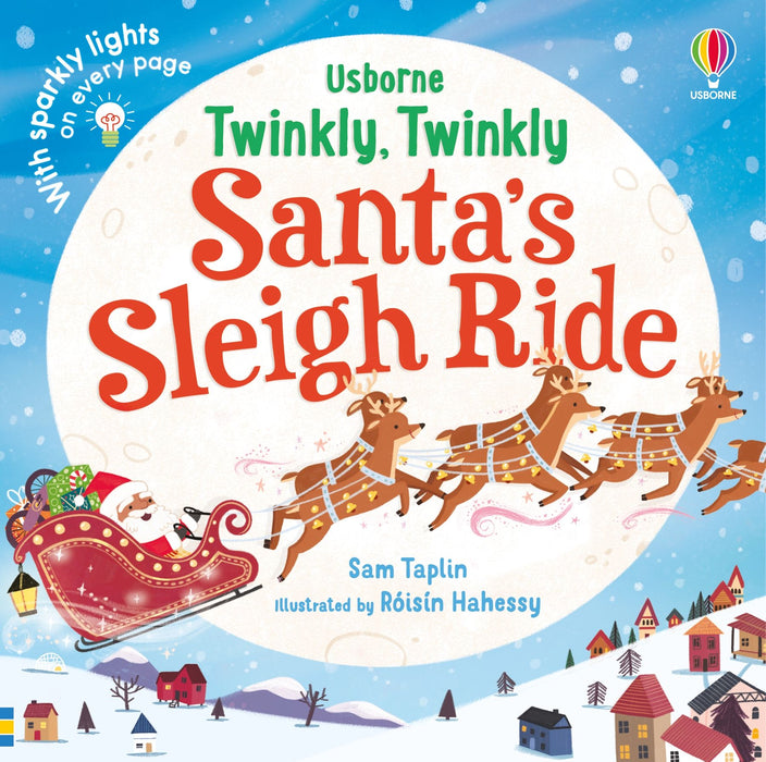 Usborne Twinkly Twinkly Santa's Sleigh Ride