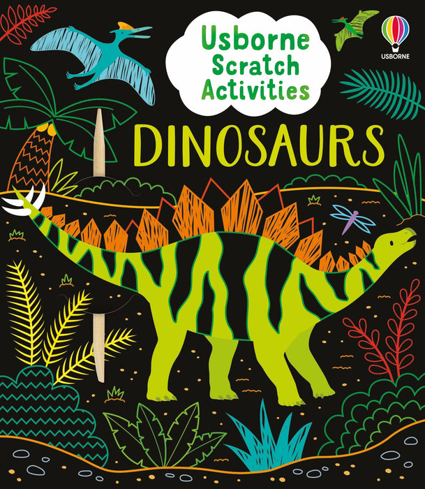 Usborne Scratch Activities Dinosaurs