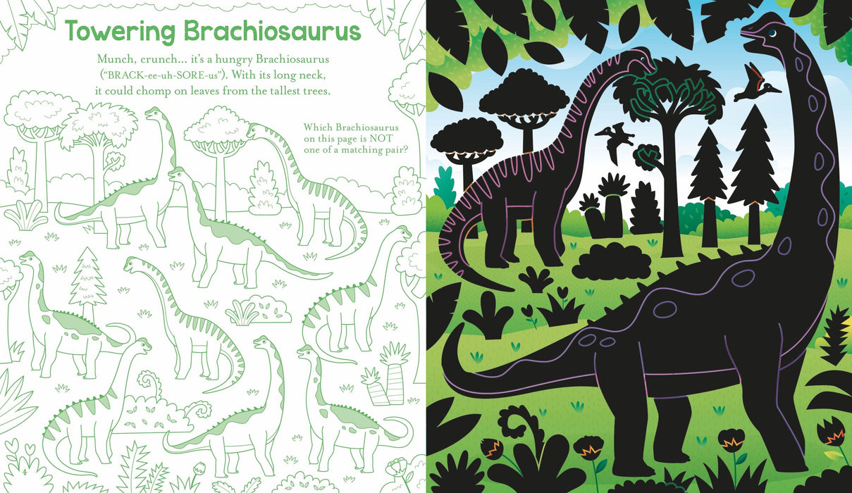 Usborne Scratch Activities Dinosaurs
