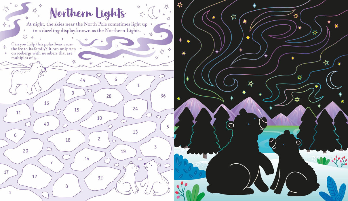 Usborne Scratch Activities Night Sky