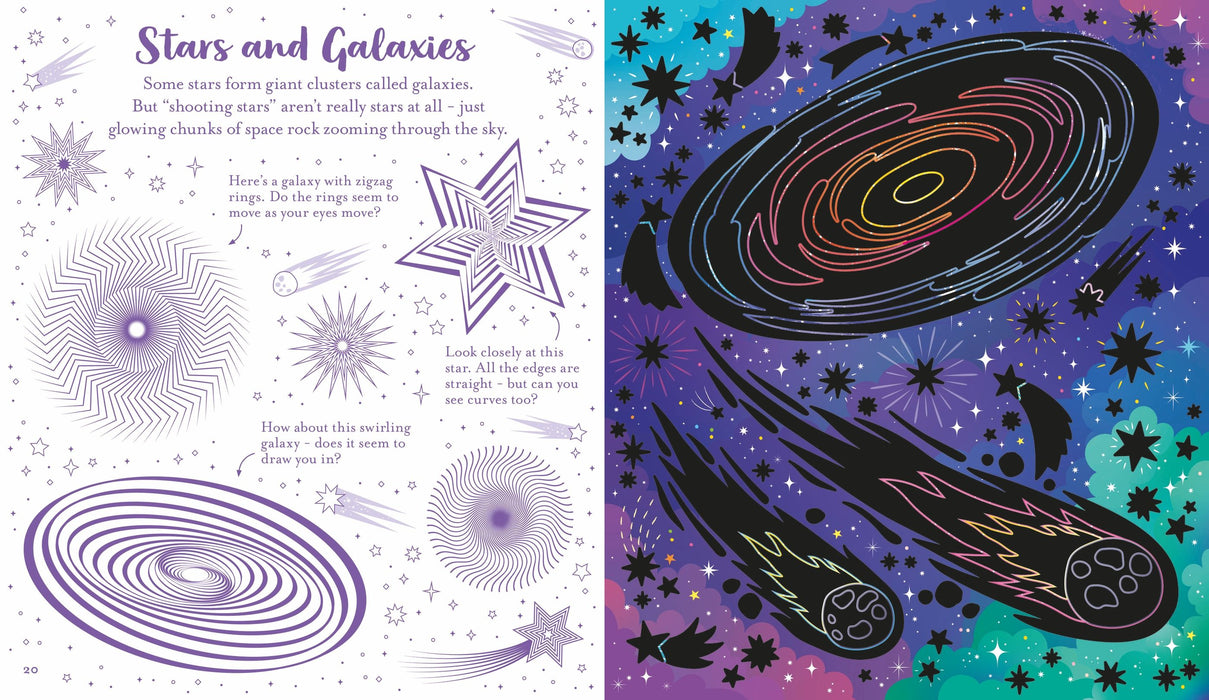 Usborne Scratch Activities Night Sky