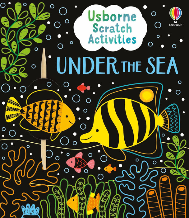 Usborne Scratch Activities Under The Sea Book
