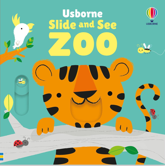 Usborne  Slide And See Zoo Book