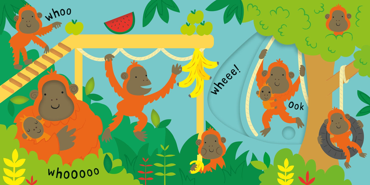 Usborne  Slide And See Zoo Book