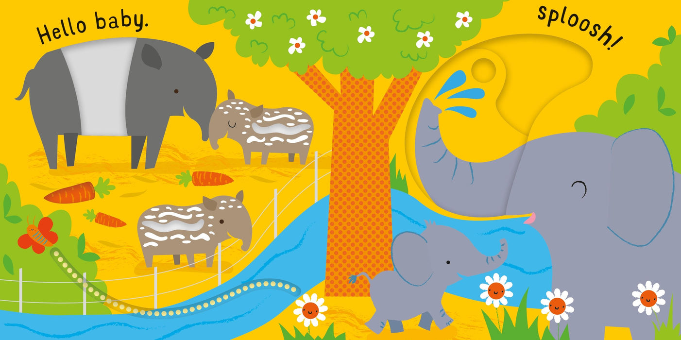 Usborne  Slide And See Zoo Book