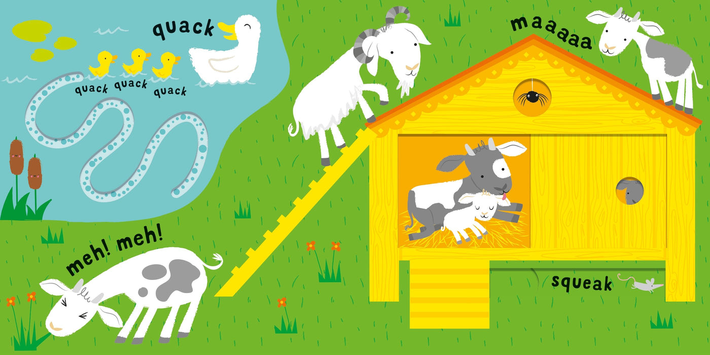 Usborne Slide And See Farm Book