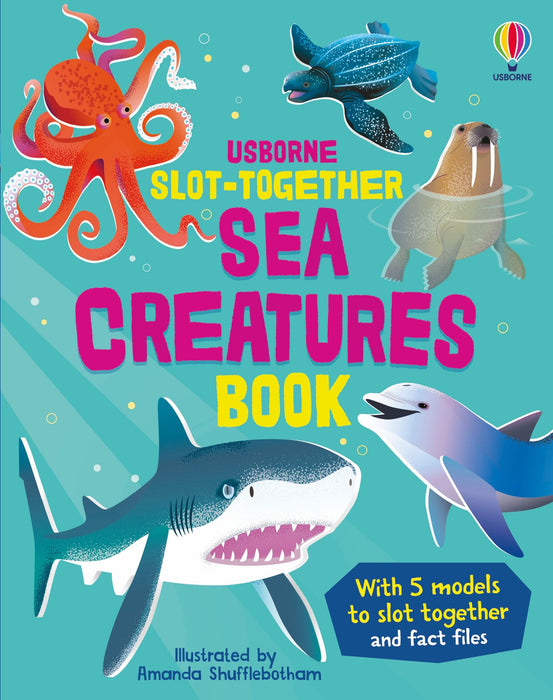Usborne Slot-together Sea Creatures Book