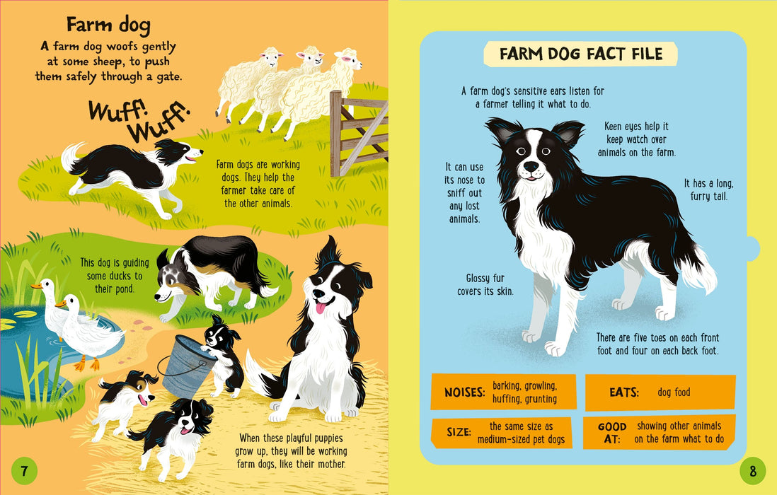 Usborne Slot-together Farm Animals Book