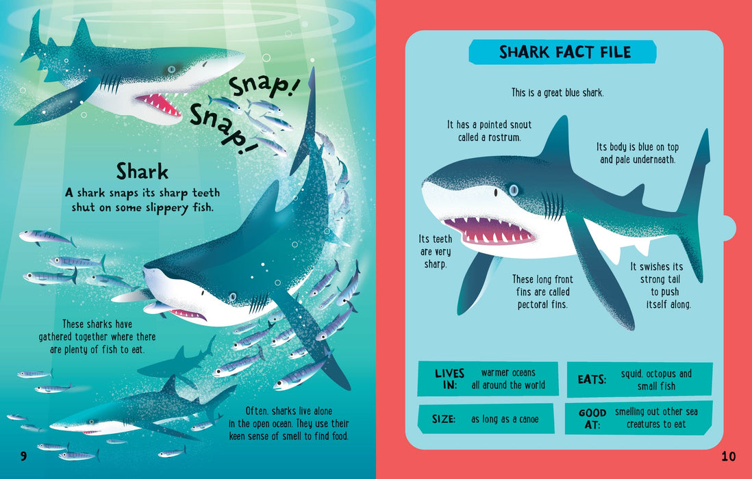 Usborne Slot-together Sea Creatures Book