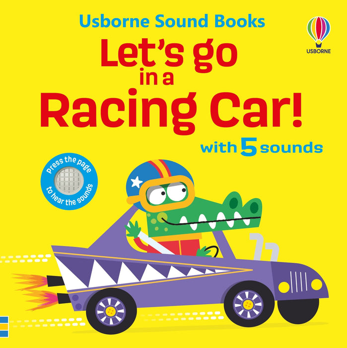 Usborne Let's Go In A Racing Car!