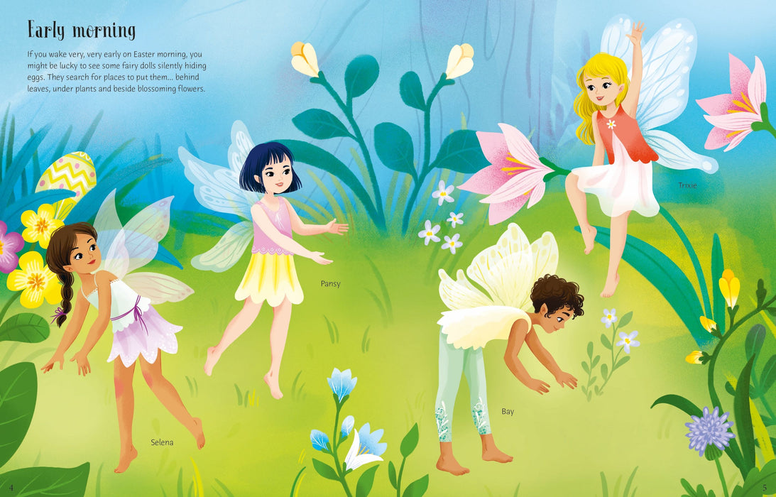 Usborne Sticker Dolly Dressing Easter Egg Hunt