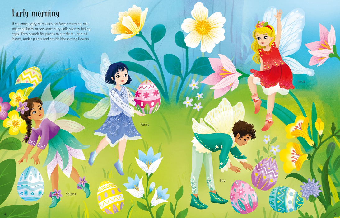 Usborne Sticker Dolly Dressing Easter Egg Hunt