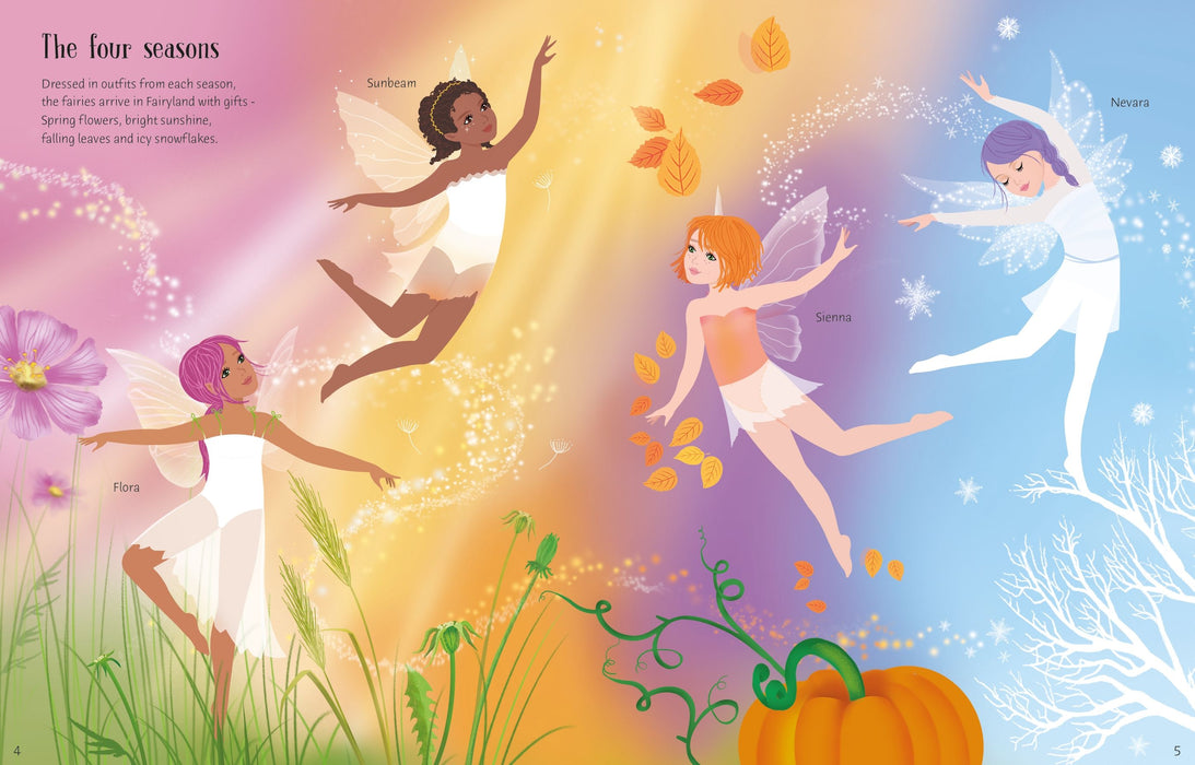 Usborne Sticker Dolly Dressing Ballet Fairies