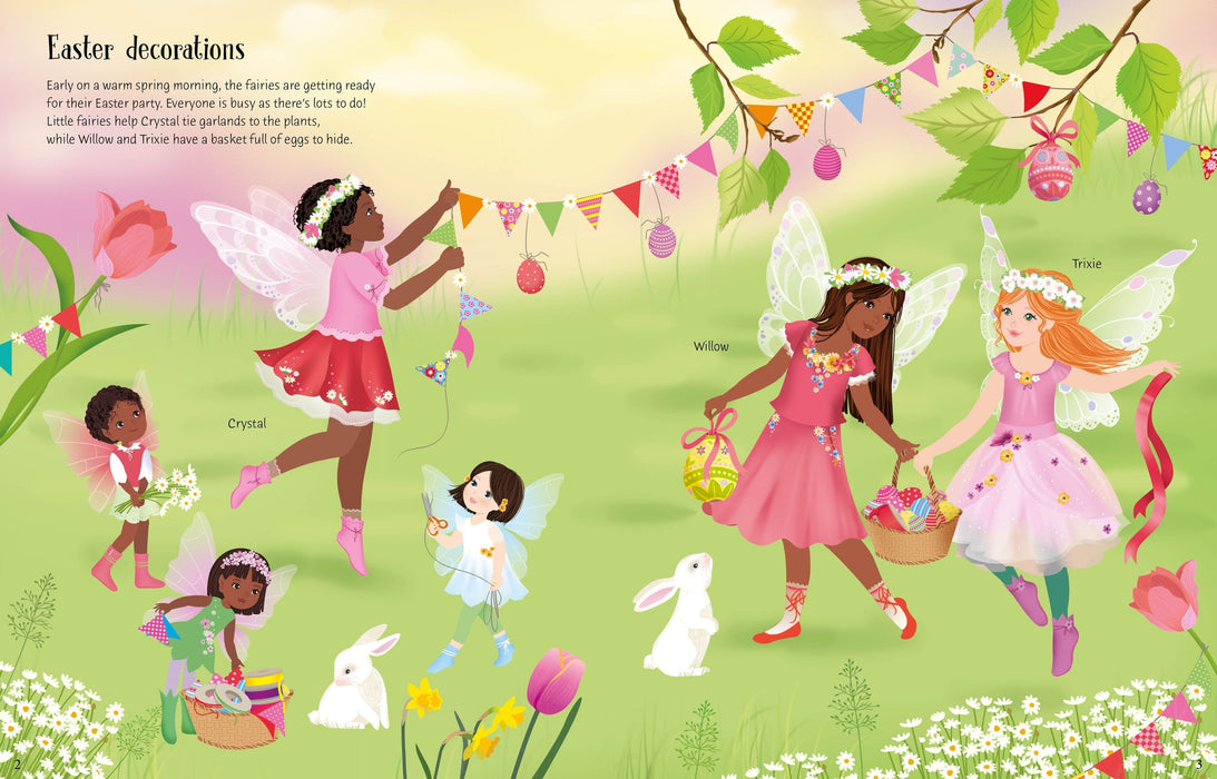 Usborne Sticker Dolly Dressing Easter Party