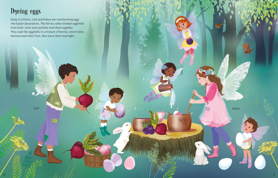 Usborne Sticker Dolly Dressing Easter Party