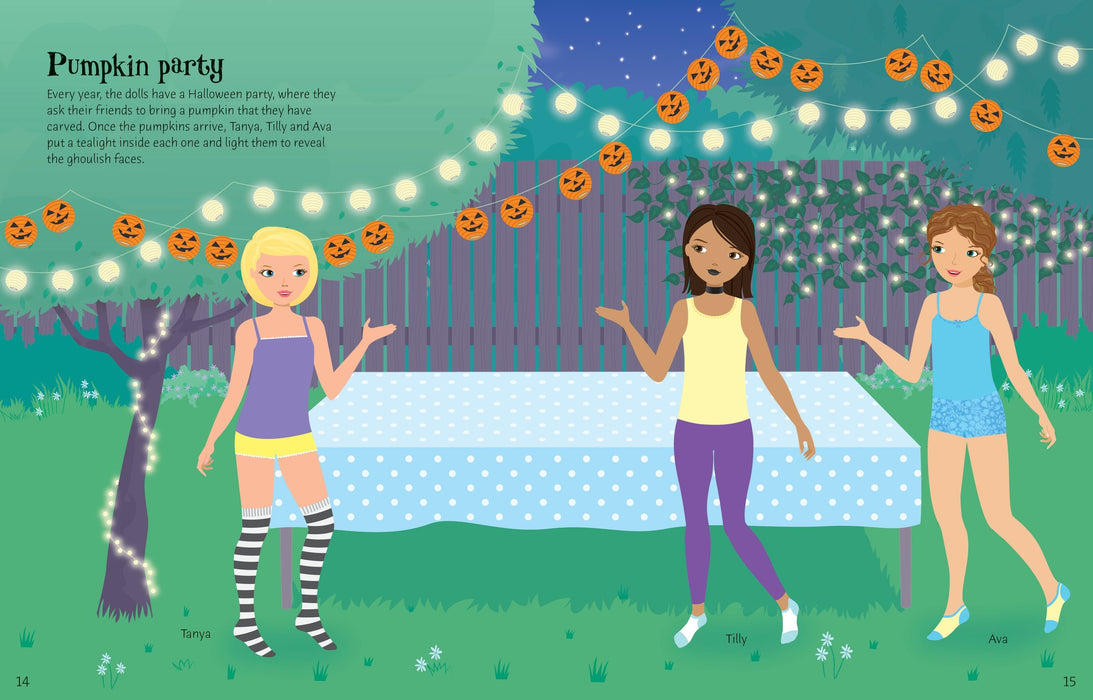 Usborne Sticker Dolly Dressing Halloween