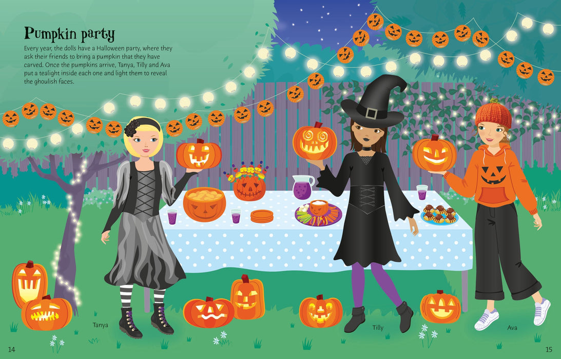 Usborne Sticker Dolly Dressing Halloween