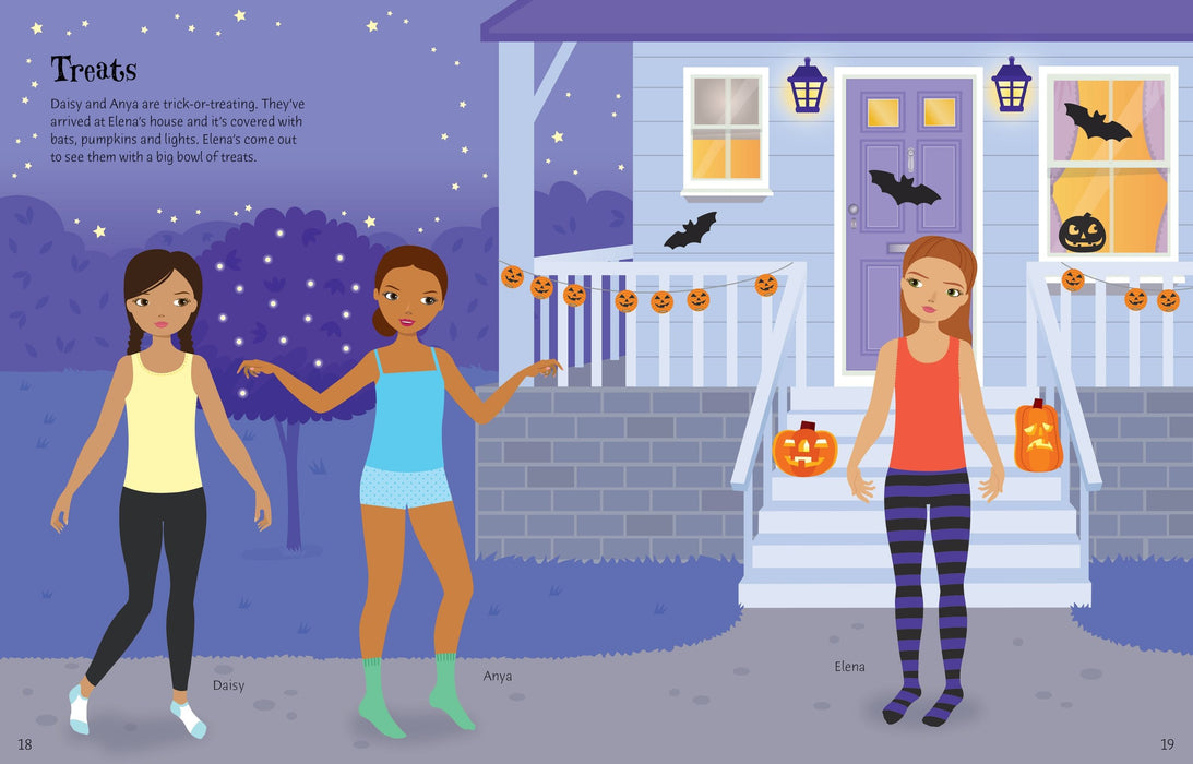 Usborne Sticker Dolly Dressing Halloween