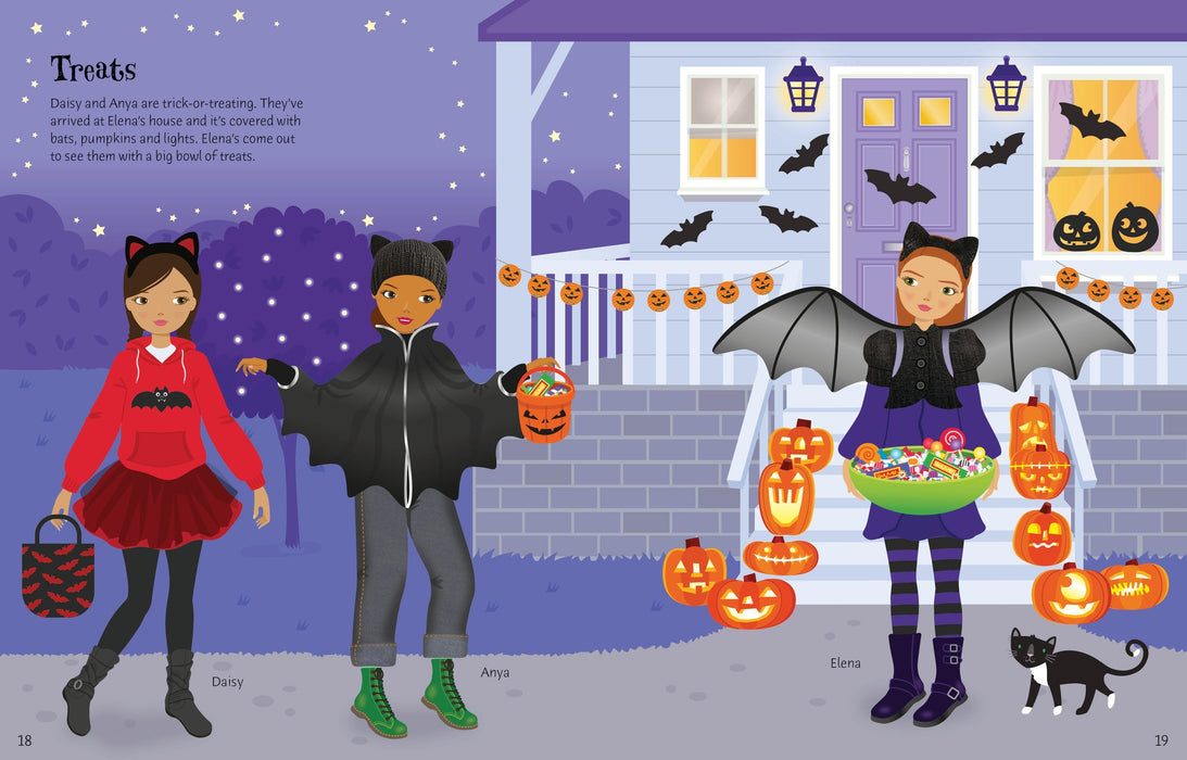 Usborne Sticker Dolly Dressing Halloween