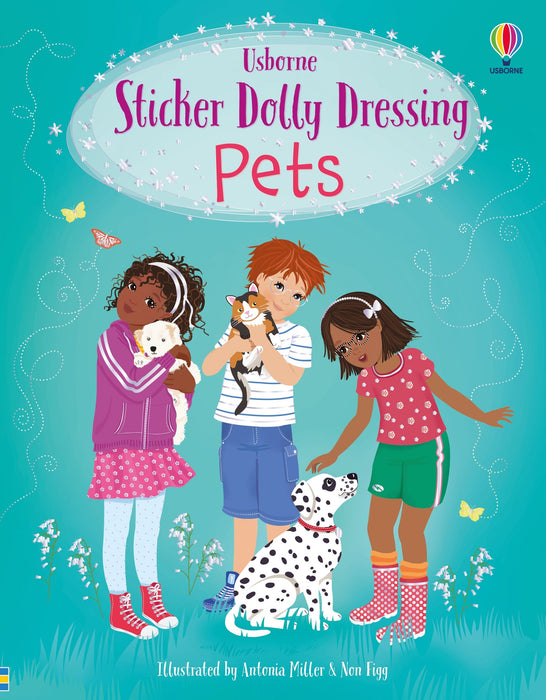 Usborne Sticker Dolly Dressing Pets