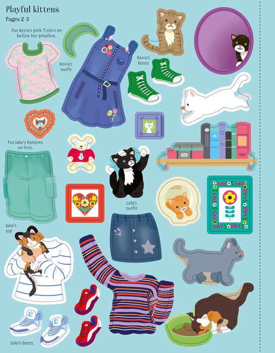 Usborne Sticker Dolly Dressing Pets