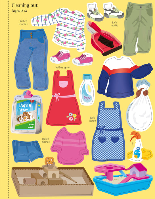 Usborne Sticker Dolly Dressing Pets