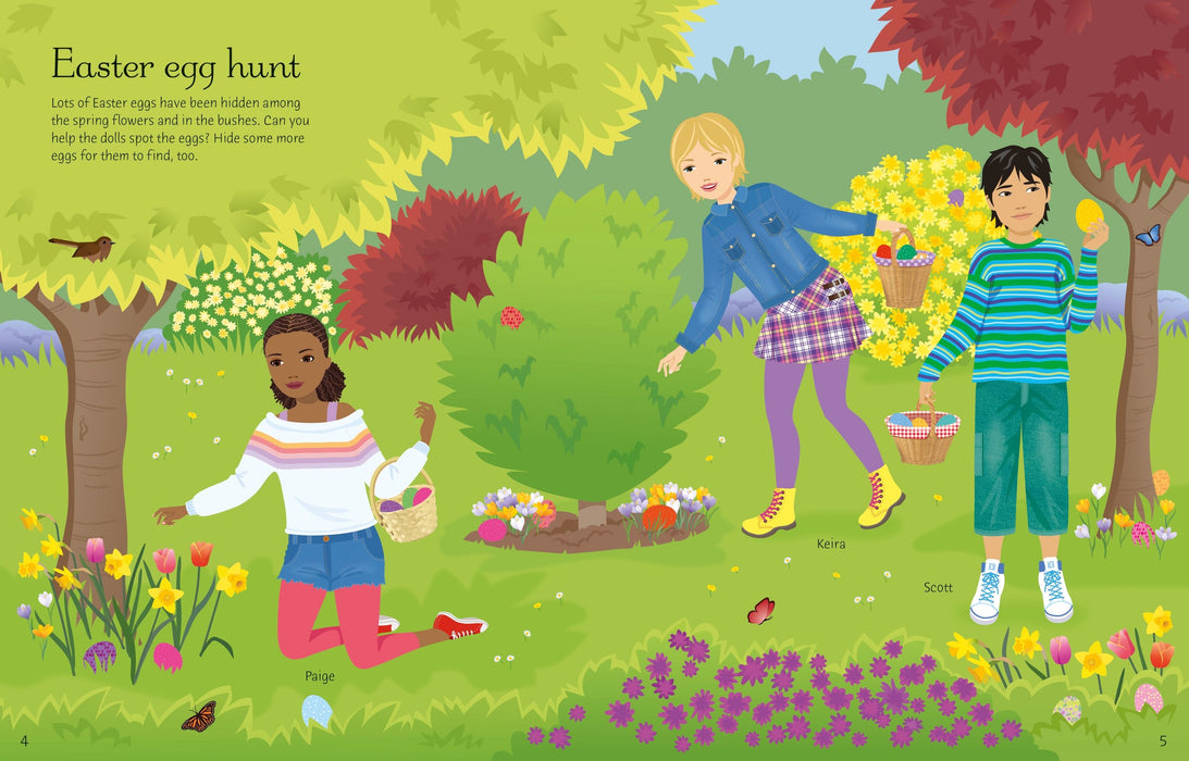 Usborne Sticker Dressing Easter