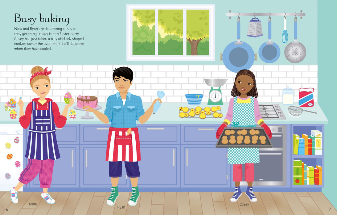 Usborne Sticker Dressing Easter