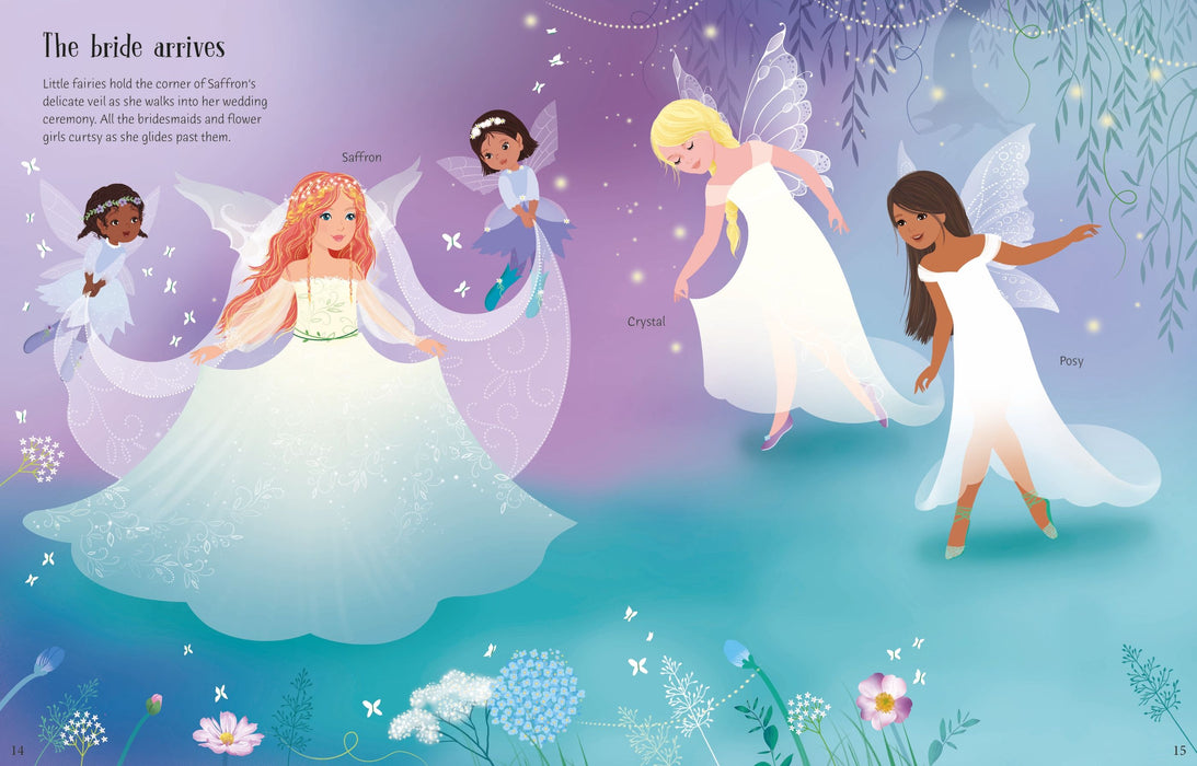 Usborne Sticker Dolly Dressing Fairy Weddings