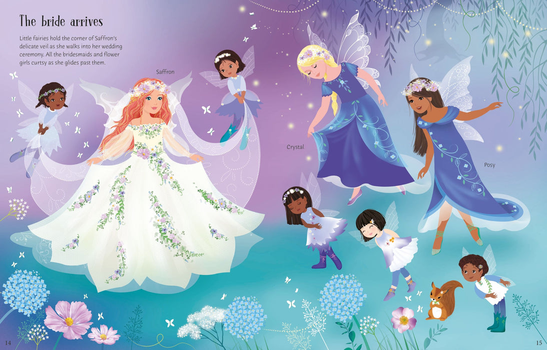 Usborne Sticker Dolly Dressing Fairy Weddings