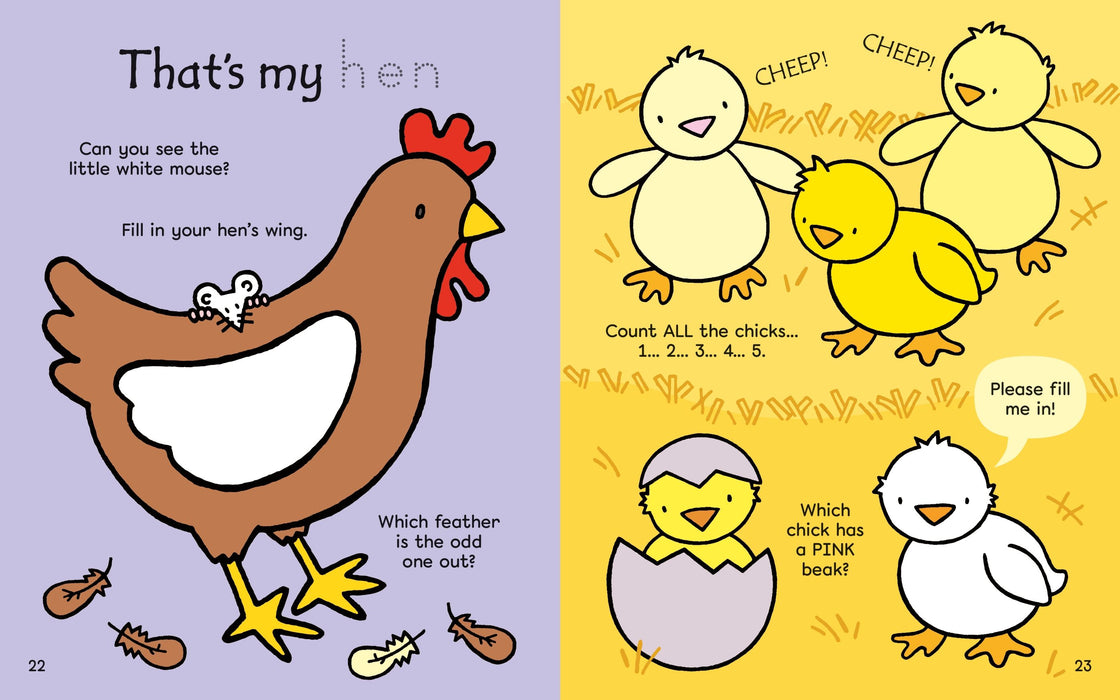 Usborne That’s Not My... Farm Activity Book