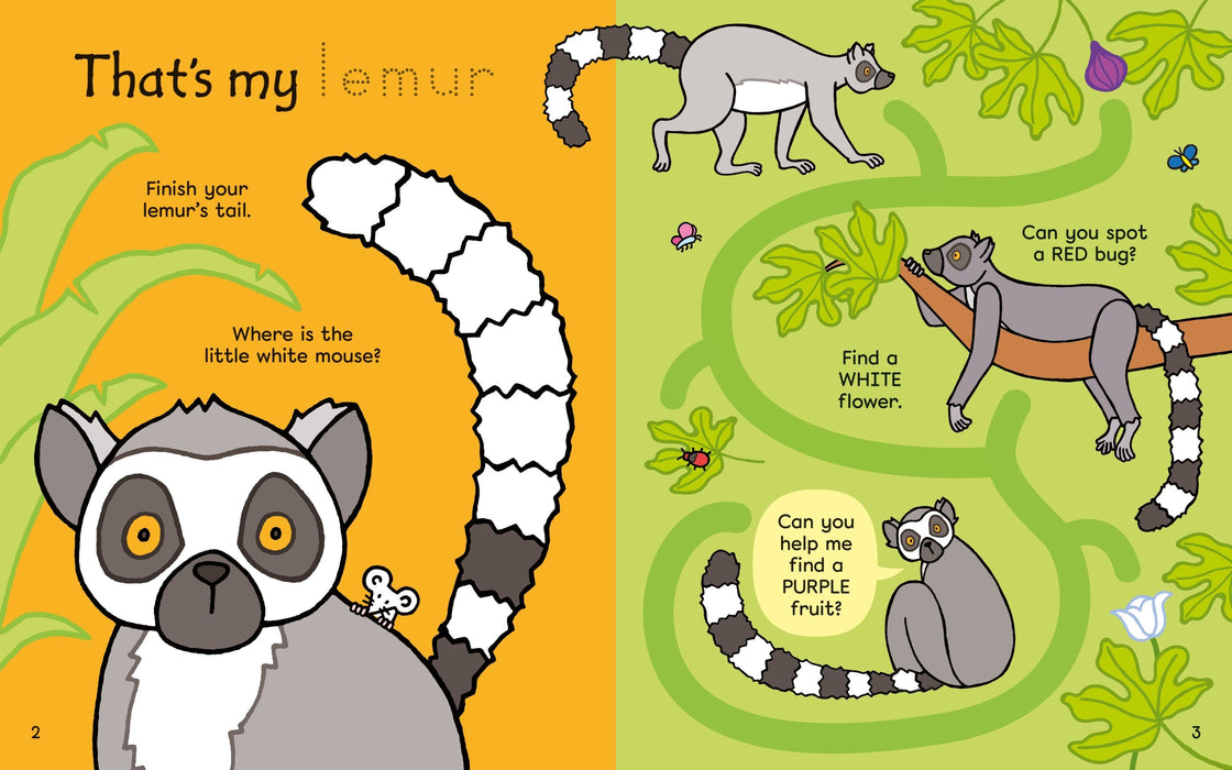 Usborne That's Not My Jungle Activity Book