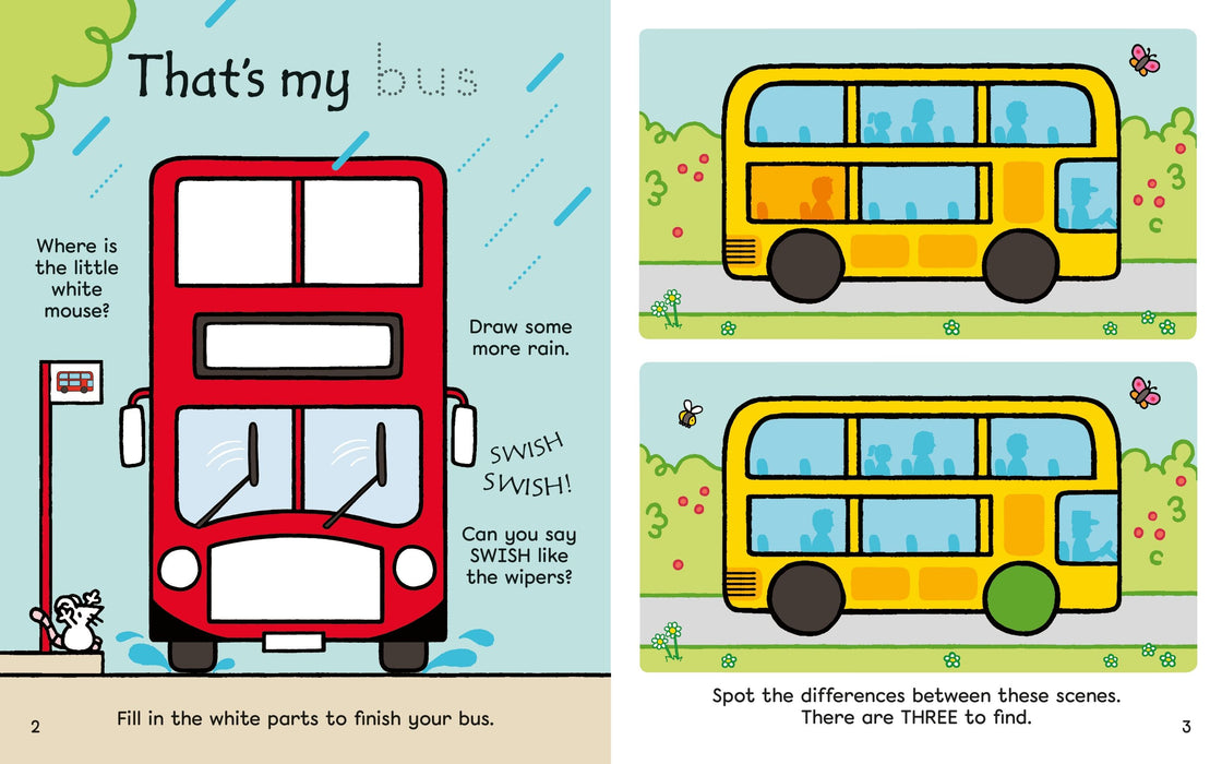 Usborne That’s Not My... Things That Go Activity Book