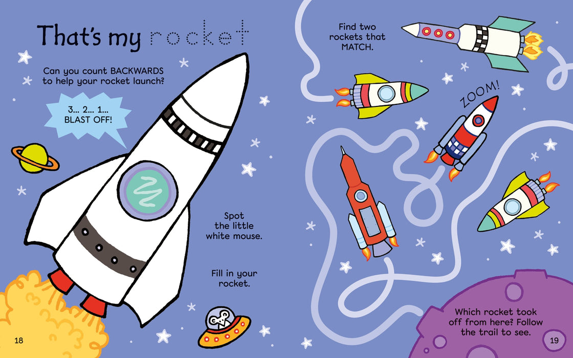 Usborne That’s Not My... Things That Go Activity Book