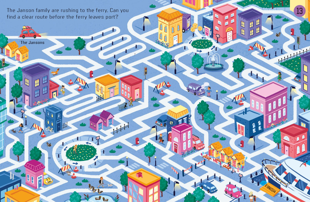 Usborne Things To Do On A Car Journey Book