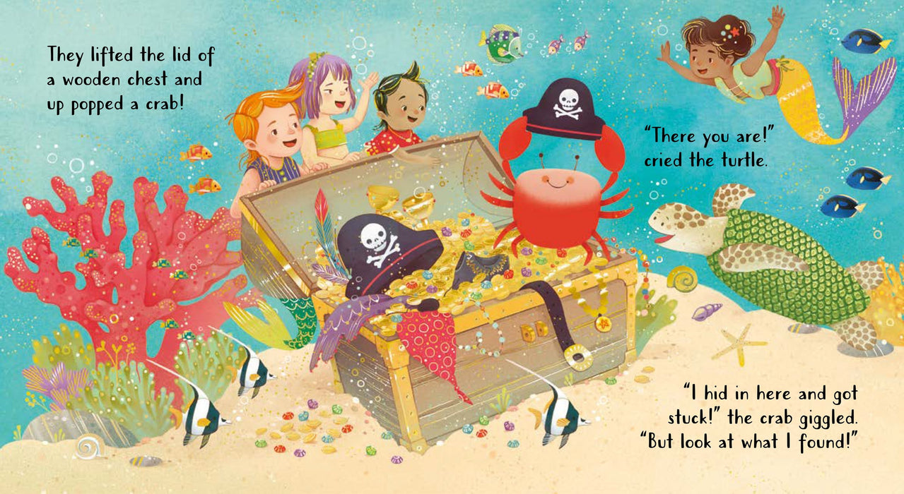 Usborne Noisy Touchy-Feely Sparkly Mermaids Book