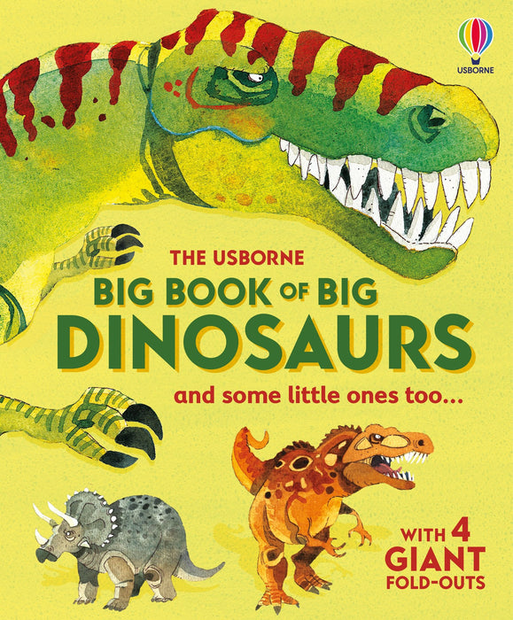 Usborne Big Book of Big Dinosaurs