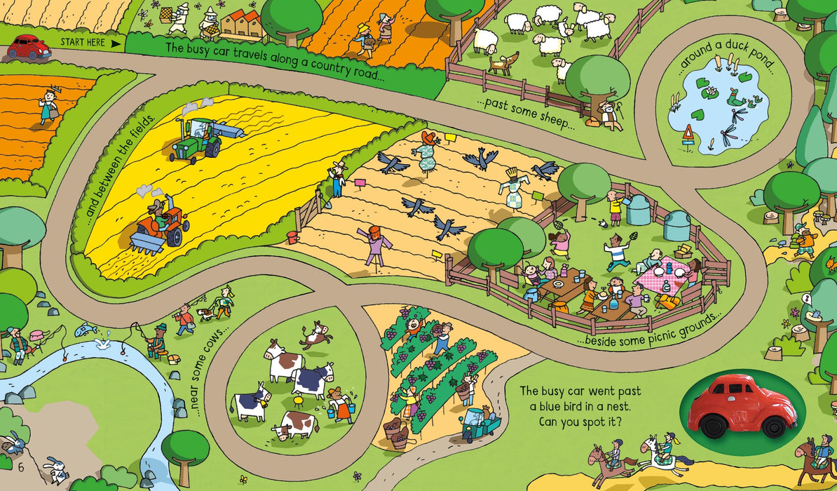 Usborne Wind-Up Busy Car