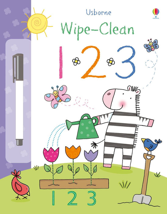 Usborne Wipe-Clean 123