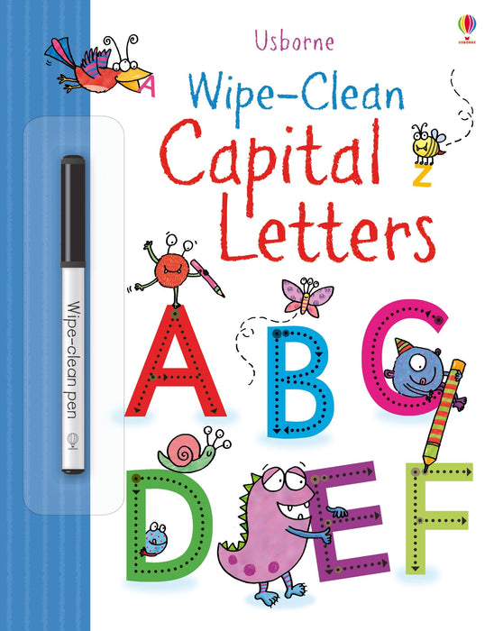 Usborne Wipe-Clean Capital Letters