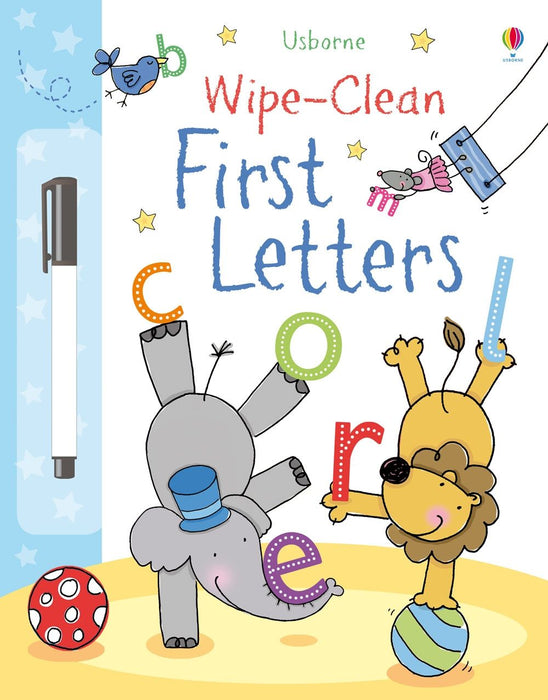 Usborne Wipe-Clean First Letters