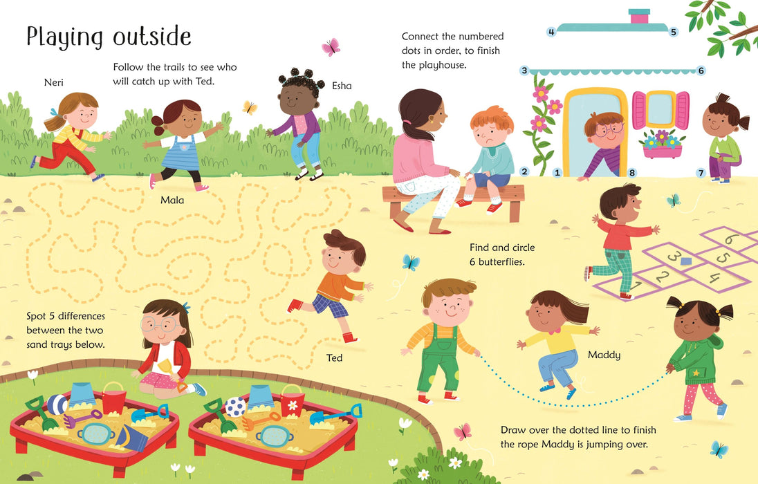 Usborne Wipe-Clean Starting School Activities