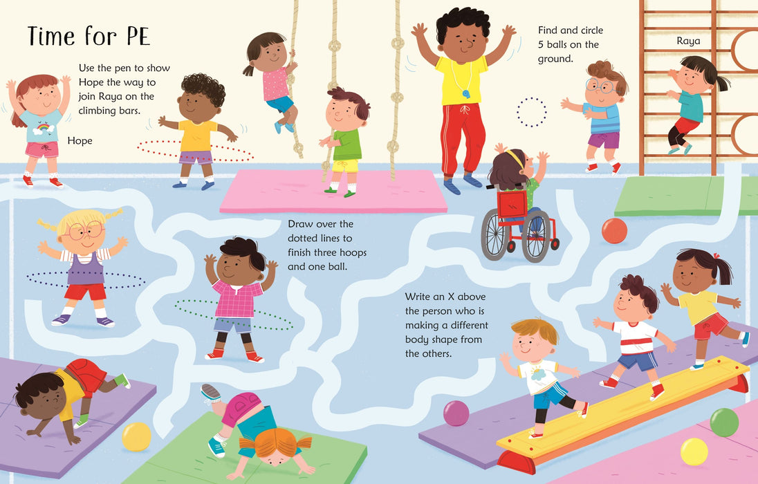 Usborne Wipe-Clean Starting School Activities